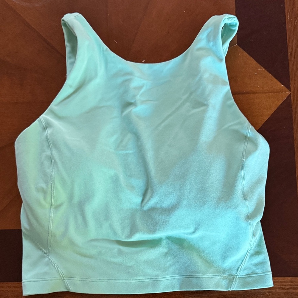 Lululemon Athletica Aqua Sleeveless Top